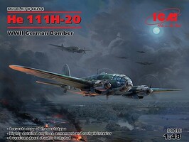 ICM 1/48 ICM He 111H-20, WWII German Bomber