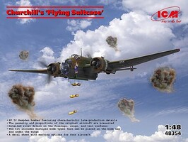 ICM 1/48 ICM Churchill's Flying Suitcase HP.52 Hampden Bomber Plastic Model Kit