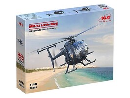 ICM 1/48 ICM MH-6J Little Bird US Special Forces Helicopter Plastic Model Kit