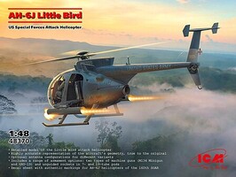 ICM 1/48 ICM AH-6J Little Bird Plastic Model kit
