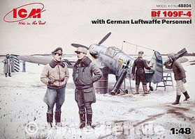 ICM Bf-109F-4 with German Figures
