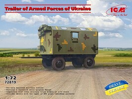 ICM 1/72 ICM Models Trailer of Armed Forces of Ukraine Plastic Model
