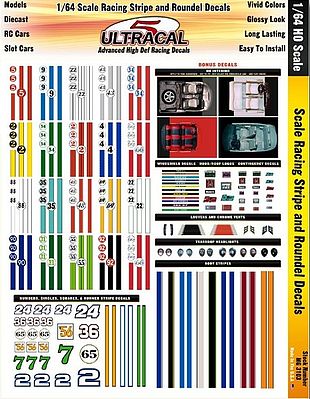 ho scale decals for slot cars