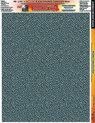 Innovative Multi-Scale SkinZ PhotoReal Decals- Cobblestone 2 (Small) Slot Car Decal #3804