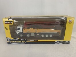 Imex Die Cast WHEEL ALLOY CEMENT PUMP TRUCK-RED 1/50