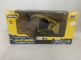 Imex Die Cast CRAWLER FORKLIFT - YELLOW 1/50