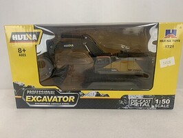 Imex Die Cast ALLOY EXCAVATOR YELLOW 1/50