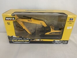 Imex Die Cast ALLOY DIGGER EXCAVATOR-YELLOW 1/50