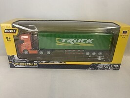 Imex Die Cast ALLOY CONTAINER TRUCK - GREEN 1/50