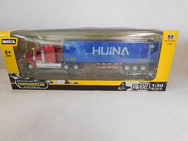 Imex DieCast Container Truck Blue