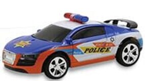 Imex 1-58 R/C Police Car Blue + White 2.4g
