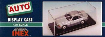Imex 1/24-1/25 Scale Auto Showcase (Black Base) Plastic Model Display Case #2510