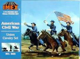 Imex Union Cavalry Plastic Model Military Figure 1/72 Scale #503