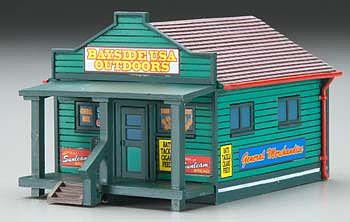 Imex Country General Store Assembled Perma-Scene HO Scale Model Railroad Building #6159