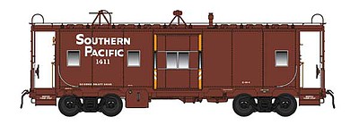 Intermountain Southern Pacific Class C-40-4 Bay Window Caboose - Ready to Run Southern Pacific (1400-Series, Boxcar Red, orange bay ends)