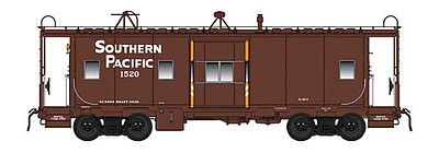 Intermountain Southern Pacific Class C-40-4 Bay Window Caboose - Ready to Run Southern Pacific (1500-Series, Boxcar Red, orange bay ends)