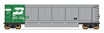 Intermountain Aeroflo Coal Gondola Burlington Northern HO Scale Model Train Freight Car #4403001
