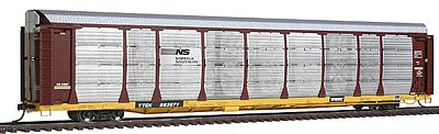 Intermountain Bi-Level Auto Rack on Flatcar Norfolk Southern HO Scale Model Train Freight Car #45256