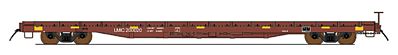 Intermountain 60 Wood-Deck Flatcar Lake Michigan & Indiana LMIC HO Scale Model Train Freight Car #46418