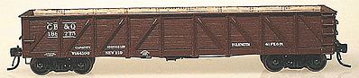 Intermountain USRA Composite Drop Bottom Gondola C,B&Q HO Scale Model Train Freight Car #46601