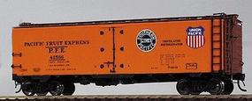 Intermountain R-40-10 Refrigerator Car Pacific Fruit Express HO Scale Model Train Freight Car #46702
