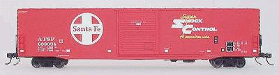 Intermountain 60 PS-1 Box Car - Assembled Atchison, Topeka & Santa Fe Super Shock Control (Small) - HO-Scale