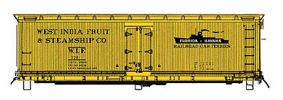 Intermountain FGE Wood Reefer West India Fruit HO Scale Model Train Freight Car #47740