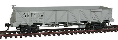 Intermountain Santa Fe Caswell Gondola Santa Fe Class Wa-5 HO Scale Model Train Freight Car #47761