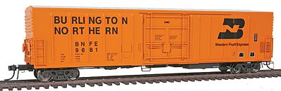 Intermountain R-70-20 Mechanical Reefer Burlington Northern/WFE BNFE HO Scale Model Train Freight Car #48817