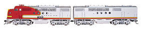 Intermountain EMD FTA-B Set w/DCC Santa Fe (Warbonnet) HO Scale Model Train Diesel Locomotive #49203