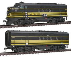 Intermountain EMD FTA-B Set with DCC New York Central HO Scale Model Train Diesel Locomotive #49205