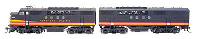 Intermountain EMD FTA-B Set DCC - Northern Pacific HO Scale Model Train Diesel Locomotive #49210