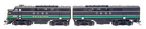 Intermountain EMD FTA-B Set with DCC Reading HO Scale Model Train Diesel Locomotive #49223