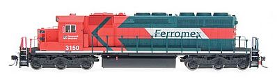 Intermountain EMD SD40-2 w/DCC - Ferromex (orange, green) HO Scale Model Train Diesel Locomotive #49330