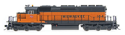 Intermountain EMD SD40-2 with DCC - Milwaukee Road HO Scale Model Train Diesel Locomotive #49338