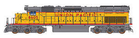 Intermountain SD40T-2 DCC Union Pacific HO Scale Model Train Diesel Locomotive #49406