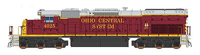 Intermountain SD40T-2 DCC Ohio Central HO Scale Model Train Diesel Locomotive #49428