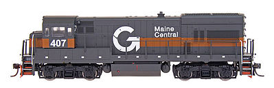 Intermountain GE U18B - Standard DC - Maine Central HO Scale Model Train Diesel Locomotive #49452