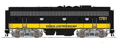 Intermountain F9B DCC Keokuk Junction HO Scale Model Train Diesel Locomotive #49554