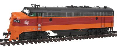 Intermountain EMD FP7 Phase I - Standard DC - Milwaukee Road HO Scale ...