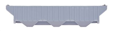 Intermountain 4750 Cubic Foot 3-Bay 18 Rib Covered Hopper Kit N Scale Model Train Freight Car #60399