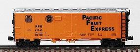 Intermountain R-40-23 Steel Ice Reefer Pacific Fruit Express N Scale Model Train Freight Car #65537