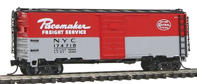 Intermountain Post-War 10 Inside-Height 40 Boxcar New York Central N Scale Model Train Freight Car #65774