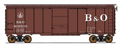 Intermountain 1937 AAR 40 Box B&O - N-Scale