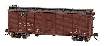 Intermountain WWII Emergncy Boxcar ATSF N Scale Model Train Freight Car #66071