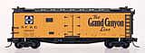 Intermountain 40 Steel Ice Reefer Santa Fe Grand Canyon N Scale Model Train Freight Car #66114