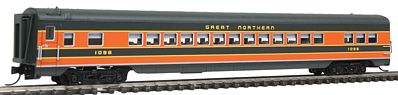Intermountain CNW-Style 56-Seat Coach Great Northern N Scale Model Train Passenger Car #6614