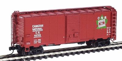 Intermountain Modified AAR 40 Boxcar Canadian National N Scale Model Train Freight Car #66806