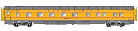 Intermountain Pullman-Standard 10-5 Sleeper Ready to Run Centralia Car Shops Union Pacific (Armour Yellow, gray, red, City of San Francsco Lettering) N-Scale