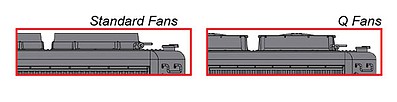 Intermountain SD40-2 DC UP - N-Scale
